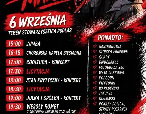 Finałowy koncert dla Marcina już jutro! Mnóstwo atrakcji i zbiórka na leczenie