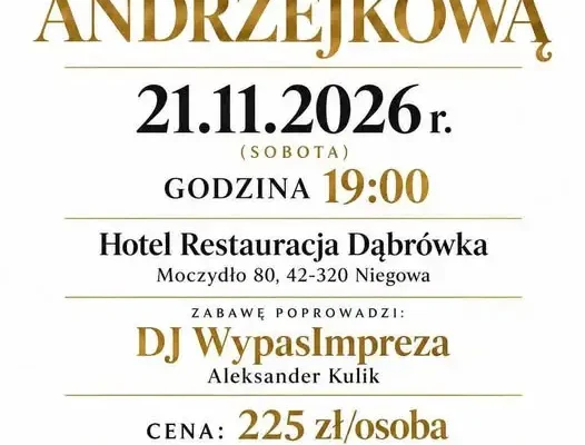 Zabawa andrzejkowa w Niegowie – Rada Rodziców zaprasza