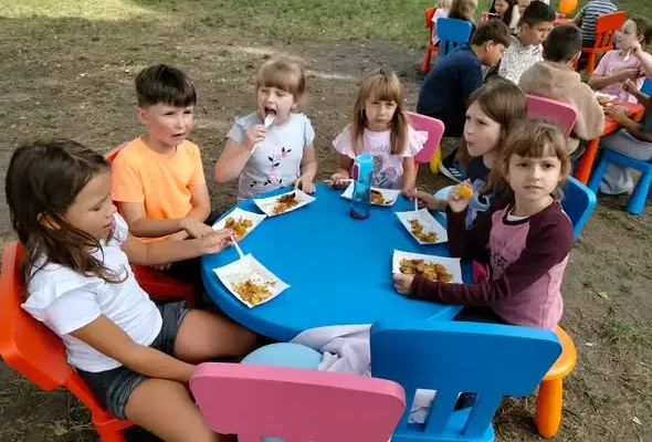 Świetlicowy Dzień Pieczonego Ziemniaka w Poraju