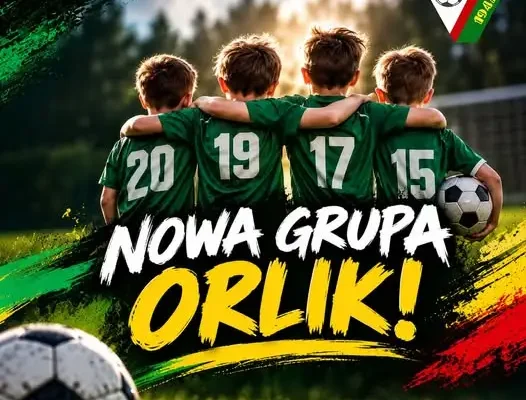 Nowa grupa ORLIK w akademii LKS Żarki – rusza nabór dla dzieci