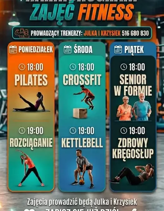 Fitness w GOK Niegowa – start już 5 października