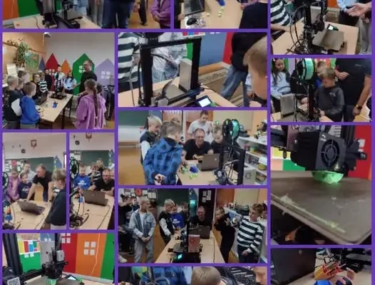 Uczniowie klasy 3a odkrywają tajniki druku 3D