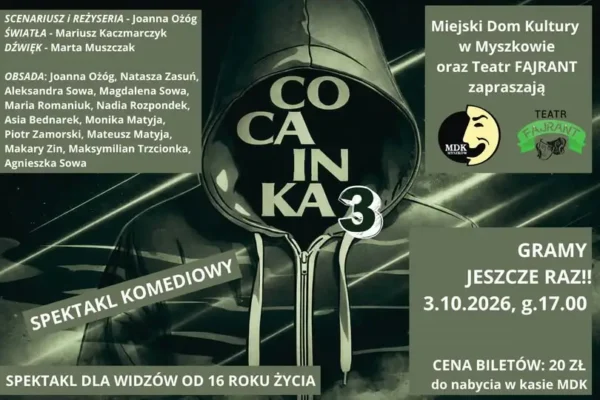Myszków: komedia „Gramy jeszcze raz!” już w sobotę w MDK