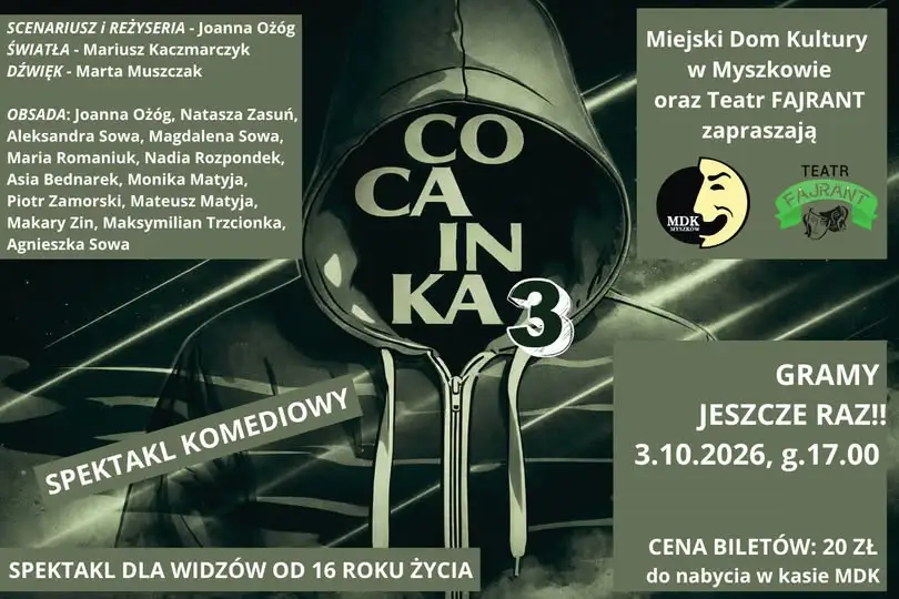Myszków: komedia „Gramy jeszcze raz!” już w sobotę w MDK