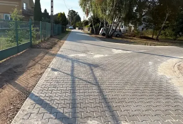 Zakończono modernizację ulicy Krzywej w Choroniu