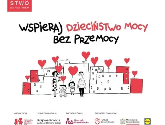 Czerwonak i Koziegłowy rozbłysną światłem przeciw przemocy wobec dzieci