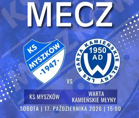 Piłkarska sobota w Myszkowie – dwa mecze na stadionie miejskim