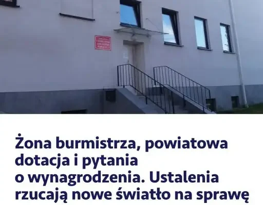 Żona burmistrza Myszkowa w bibliotece – siedem lat przed objęciem urzędu przez męża
