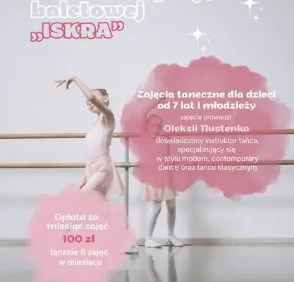 Nabór do grup tanecznych „Iskierka” i „Iskra” – zapisz dziecko do 30 października