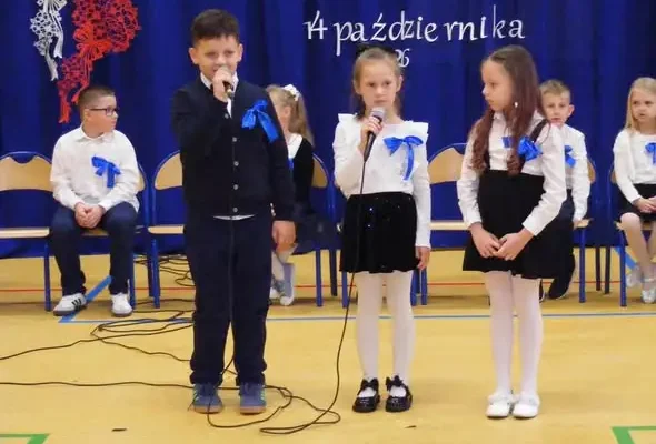 Ślubowanie pierwszoklasistów i Święto Edukacji w ZSP4 w Myszkowie
