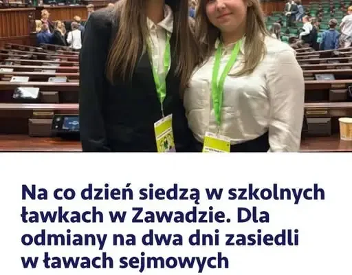 Młodzież z Zawady poznała kulisy polskiej demokracji