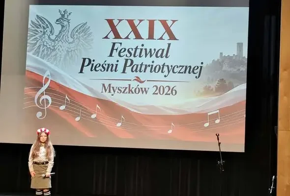Laura Bacior z Niegowej wygrywa przesłuchania do Wojewódzkiego Festiwalu Pieśni Patriotycznej
