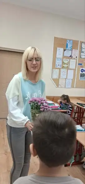 Myszków: pierwszoklasiści z SP4 uczyli się, jak dbać o kręgosłup
