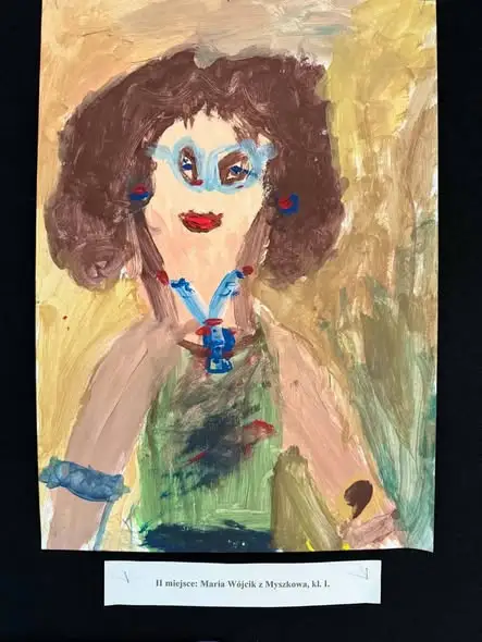 Młode artystki z Myszkowa nagrodzone w konkursie „Portret mojej mamy”