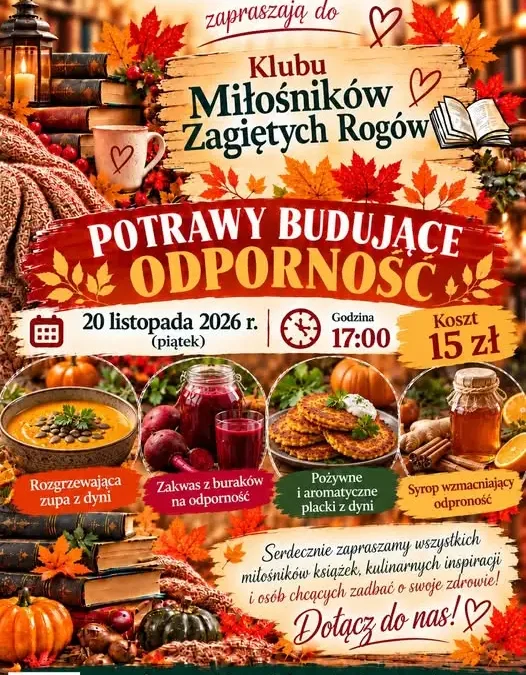 Koziegłowy: Klub Miłośników Zagiętych Rogów uczy, jak wzmocnić odporność jesienią