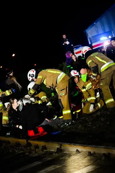 OSP Żarki ćwiczyła ratownictwo masowe na manewrach MAYDAY’26 w Libiążu