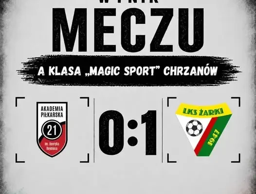 LKS Żarki pokonał lidera! Piotr Proksa bohaterem wyjazdowego starcia