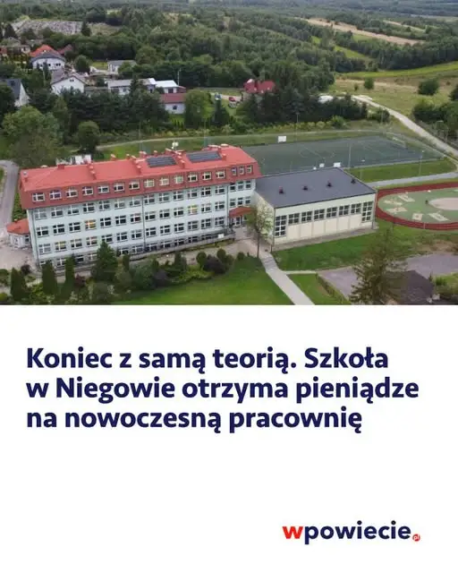 Nowa pracownia techniczna w szkole w Niegowie – uczniowie będą uczyć się przez praktykę